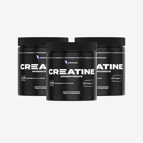 3x Complex™ Creapure® Creatine - 300g